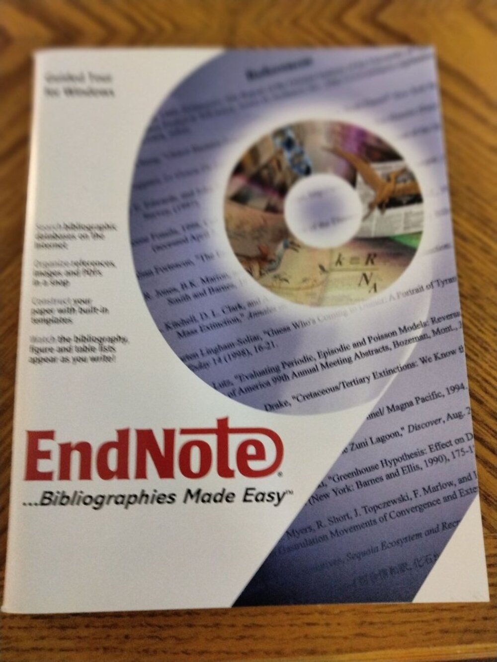 EndNote Bibliographies made easy User Guide Software Installation Manual Windows